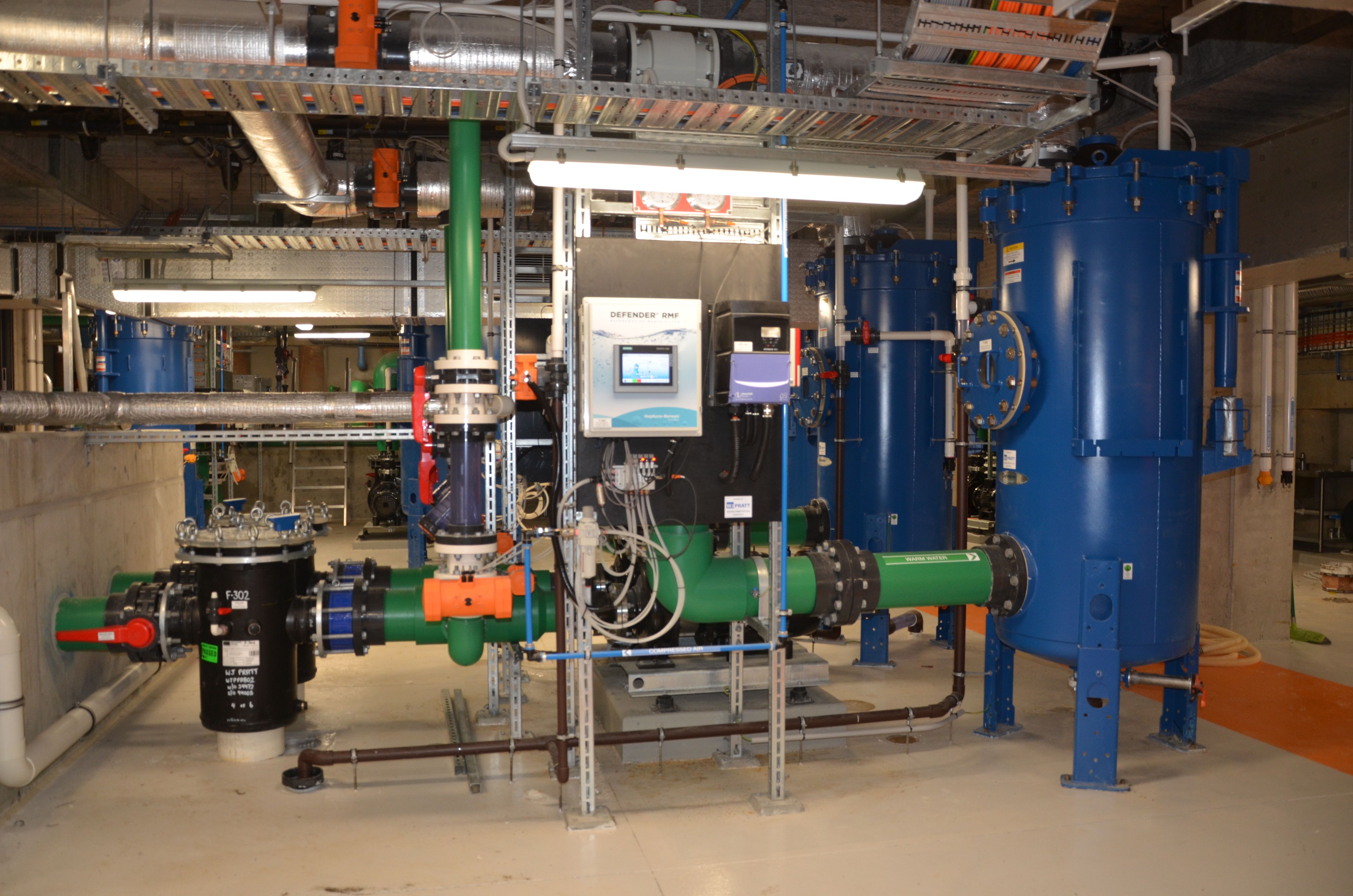 Warm Water Pool Pump and Filter